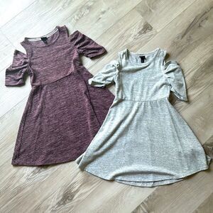 Art Class Set of Two Open Shoulder Dresses Girls 6/6X